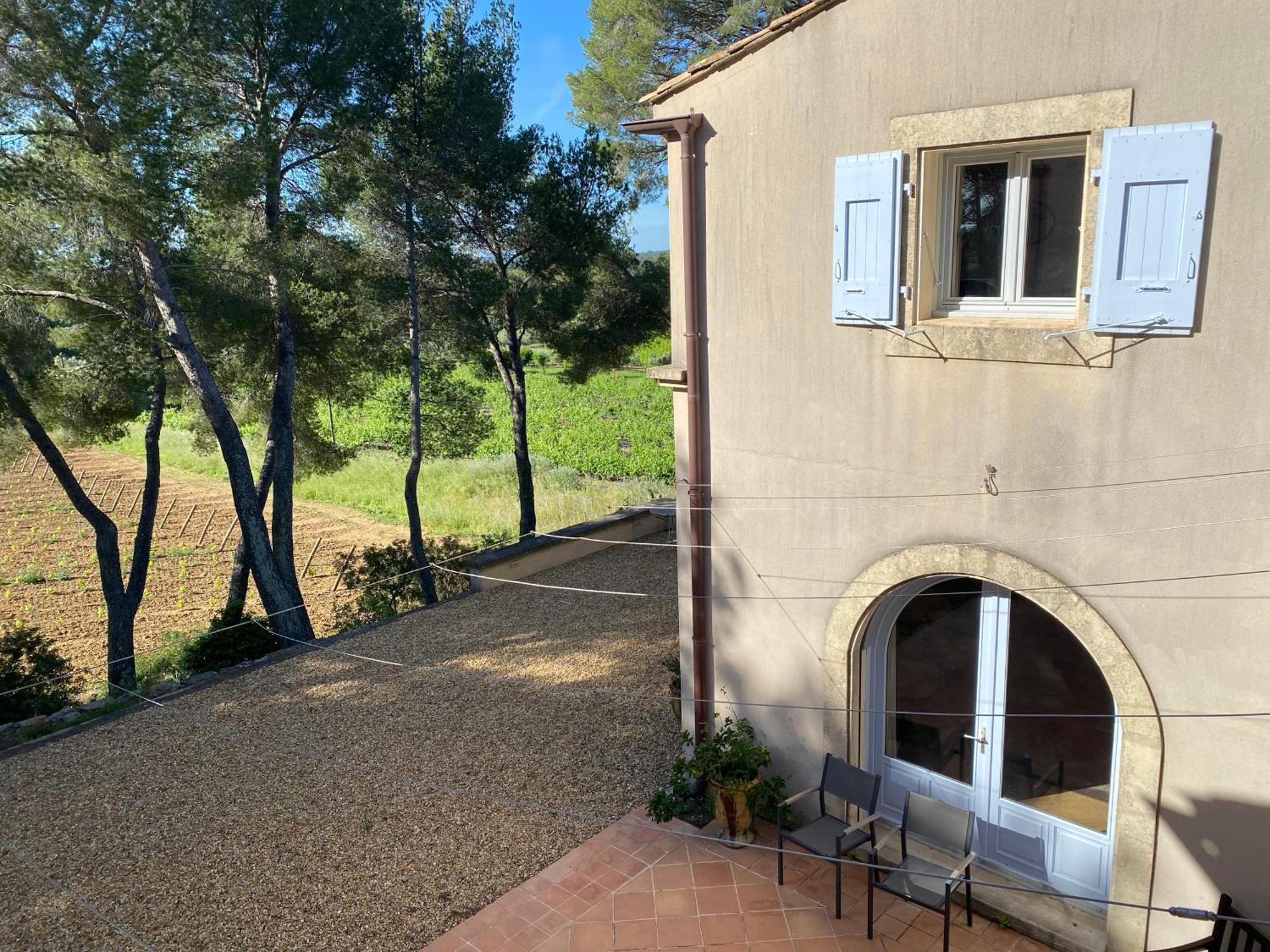 Bed and Breakfast Domaine De Fondouce Villeveyrac Exterior foto