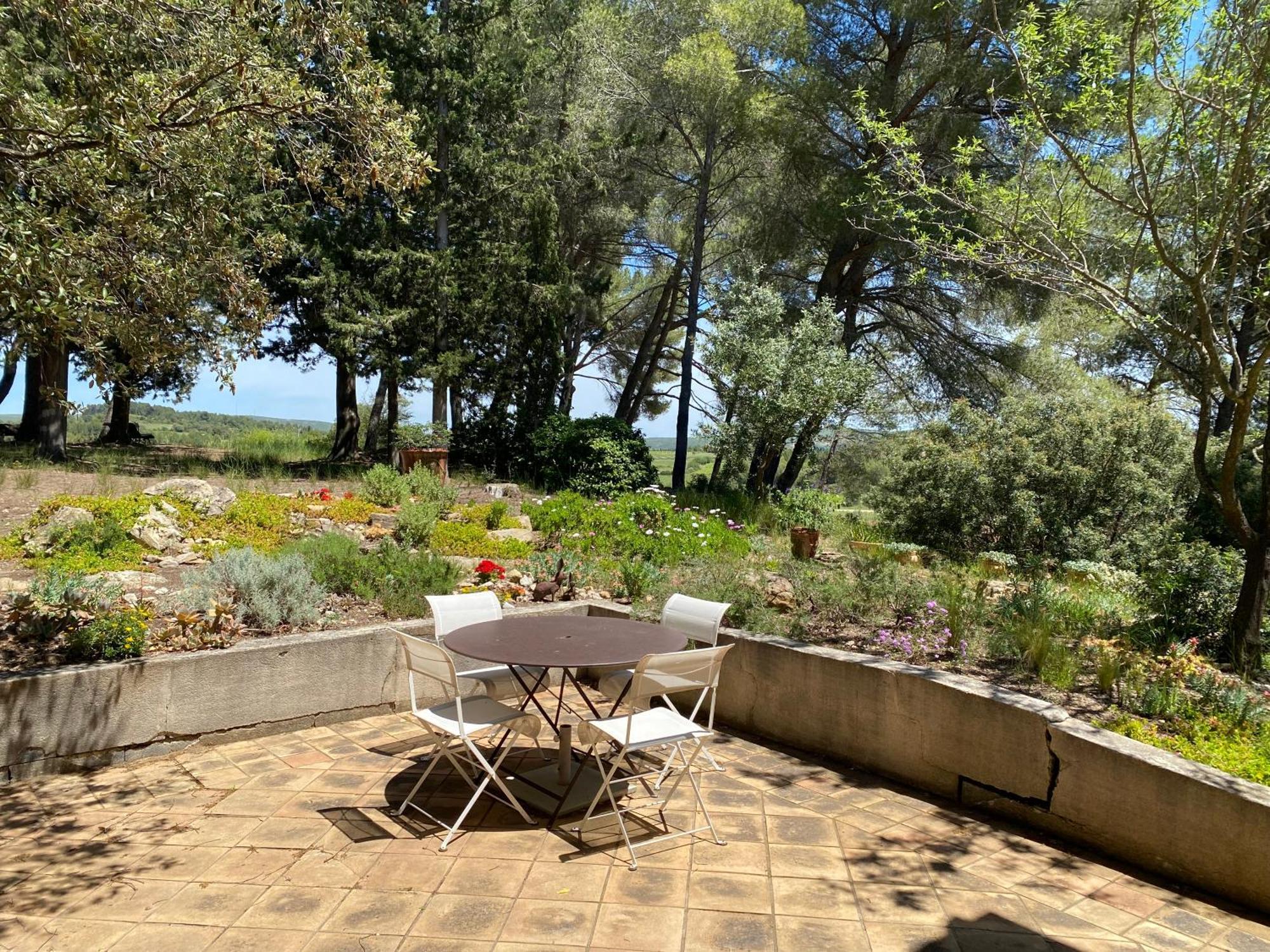 Bed and Breakfast Domaine De Fondouce Villeveyrac Exterior foto